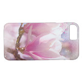 Roze Paarse Magnolia - Lentbloem Case-Mate iPhone Case (Achterkant (Horizontaal))