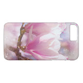 Roze Paarse Magnolia - Lentbloem Case-Mate iPhone Case (Achterkant (Horizontaal))