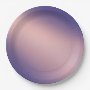 Roze Paarse Moonlight Ombre Effect Papieren Bordje