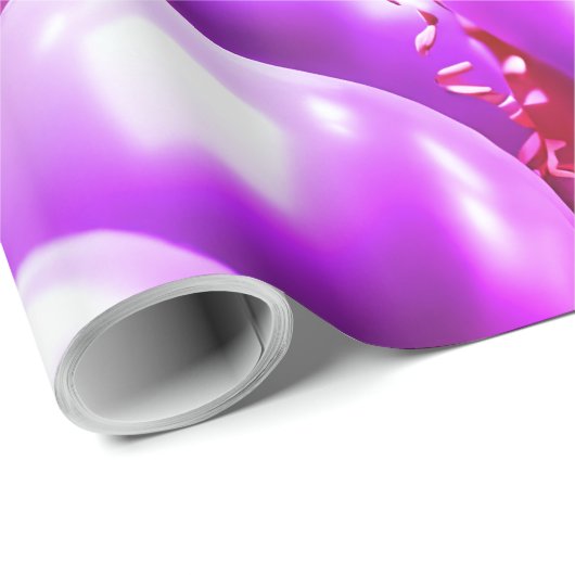 Roze & Paarse Mousserende Ballon, Verjaardagsfeest Cadeaupapier (Rol Hoek)