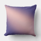 Roze paarse ombre maanlicht kussen (Voorkant)