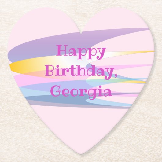 Roze Paarse Onderzetter op jaarbasis (Voorkant)