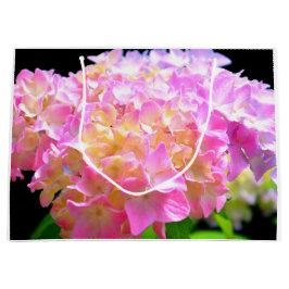 Roze paarse oranje hydrangeas groot cadeauzakje