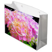 Roze paarse oranje hydrangeas large cadeautasje (Achterkant Gekanteld)