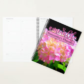 Roze paarse oranje hydrangeas #momlife planner (Display)