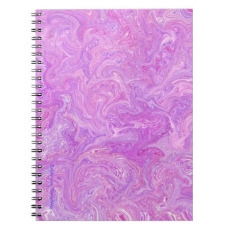 Roze & Paarse Paisley 80 pagina's Notitieboek