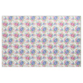 Roze Paarse pasta Floral Pattern Stof (Fat Quarter)