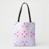 Roze Paarse  pasteipastei Tote Bag (Voorkant)