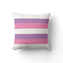 Roze Paarse Pastel Classic Stripes Patroon