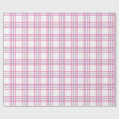 Roze Paarse pastelpatroon Cadeaupapier (Vlak)
