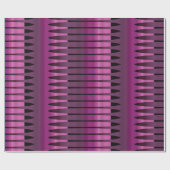 Roze Paarse Peruviaanse array Gift Wrapping Paper Cadeaupapier (Vlak)
