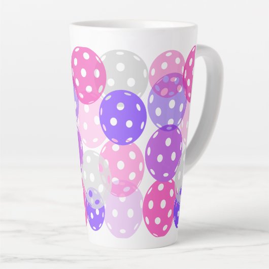 Roze/Paarse Pickle Ball Mok (Rechterhoek)