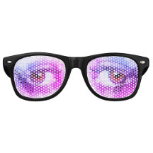 Roze Paarse Purim-ogen