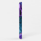 Roze paarse regenboog waterverf Case-Mate iPhone case (Achterkant/rechts)