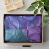 Roze paarse regenboog waterverf tissuepapier (Geschenk)