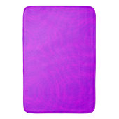 Roze & Paarse Rimpel Moiré Badmat (Voorkant Verticaal)