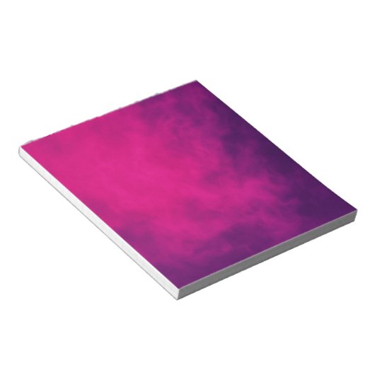 Roze & Paarse Rookpatroon Notitieblok – (Schuin)