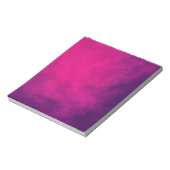 Roze & Paarse Rookpatroon Notitieblok – (Linkerzijde)