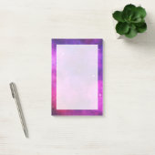 Roze & Paarse Ruimte & Sterren Nepsterrenstelsel Post-it® Notes (Kantoor)
