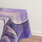 Roze paarse schattige orchidee bloemen tekening tafelkleed (Voorbeeld)