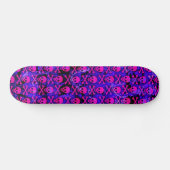 Roze & Paarse Skulls Skateboard Deck (Horizontaal)