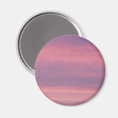 Roze Paarse Sky Magnet (Voorkant / Achterkant)