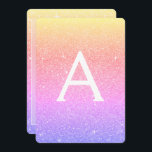 Roze Paarse Sparkle Glitter 30e Verjaardagsfeestje Kaart<br><div class="desc">Roze en Paarse Pastel Regenboog Ombre Sparkle Glitter Girly Verjaardagsfeestje Monogram Naam en Initiaal 30e Verjaardagsfeestuitnodiging. Deze dertigste 30 verjaardagsuitnodiging is perfect voor de roze en Paarse Sparkle Glitter Girly Party die in Hot Pink en Paarse wil vieren.</div>