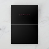 Roze Paarse sparkles Navy Blue Photo Birthday (Binnen)