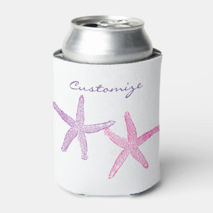 Roze Paarse Starfish Thunder_Cove Blikjeskoeler