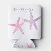 Roze Paarse Starfish Thunder_Cove Blikjeskoeler (Achterkant)