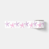 Roze Paarse Starfish Thunder_Cove Satijnen Lint (Voorkant)