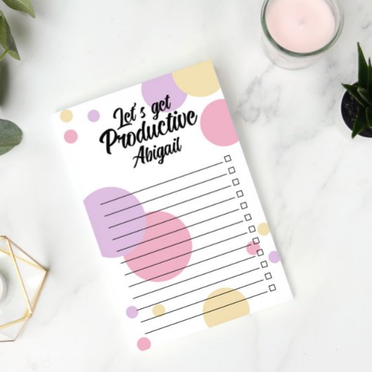 Roze Paarse Stippen Laten we het productiecontrole Post-it® Notes