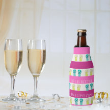 Roze Paarse strepen strand