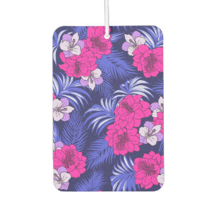 Roze & Paarse Tropical - Een fel hibiscus ontwerp Luchtverfrisser