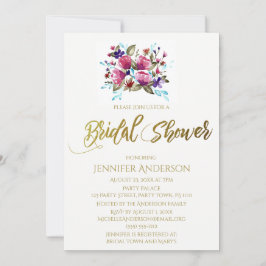 Roze Paarse Tulp Bloemen Boeket Vrijgezellenfeest Kaart