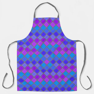 Roze Paarse Turquoise Mozaïek Schort