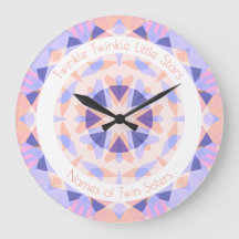 Roze Paarse Twinkle Little Star Meisje Twins Kweke
