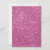 Roze Paarse uitnodigingen van de Eerste Heilige Co (Achterkant)