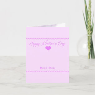 Roze - Paarse Valentijnsdag