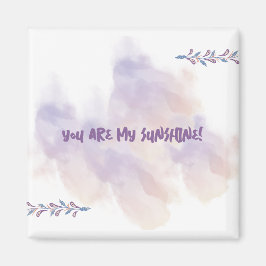 Roze - Paarse Valentijnsdag Magneet