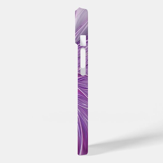 Roze Paarse ventilatorpassie Abstract fractal Art Case-Mate iPhone Case (Achterkant / Links)