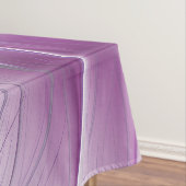 Roze Paarse ventilatorpassie Abstract fractal Art Tafelkleed (Voorbeeld)