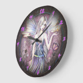 Roze Paarse ventilatorventiel Grote Klok (Hoek)