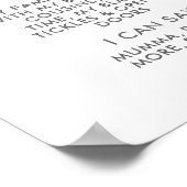 Roze Paarse vlinder Meisjes 1e verjaardag Mileston Poster (Hoek)