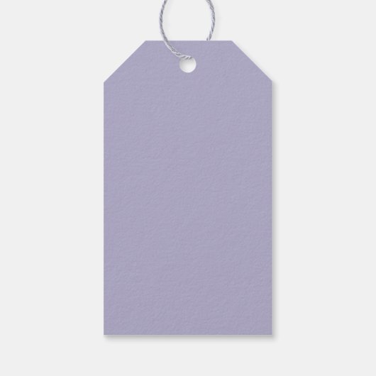 Roze Paarse vlindervlinder Baby shower Cadeaulabel (Achterkant)