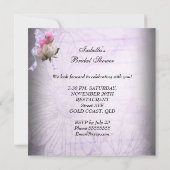 Roze Paarse Vrijgezellenfeest Witte lens Garter Kaart