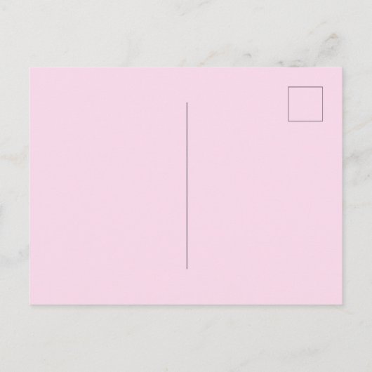 Roze paarse waterkleurige bloemstukken boog bruilo uitnodiging briefkaart (Achterkant)