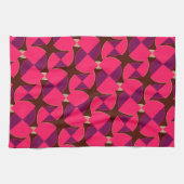 Roze Paarse watermeloensoort Keukendoek Theedoek (Horizontaal)