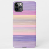 Roze Paarse Waterverf Kunststrips iPhone Hoesje (Achterkant)