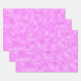 Roze Paarse Wolken Abstract Kunstontwerp Inpakpapier Vel